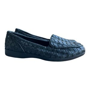 Easy spirit Women's Black Woven Loafers Sz 9